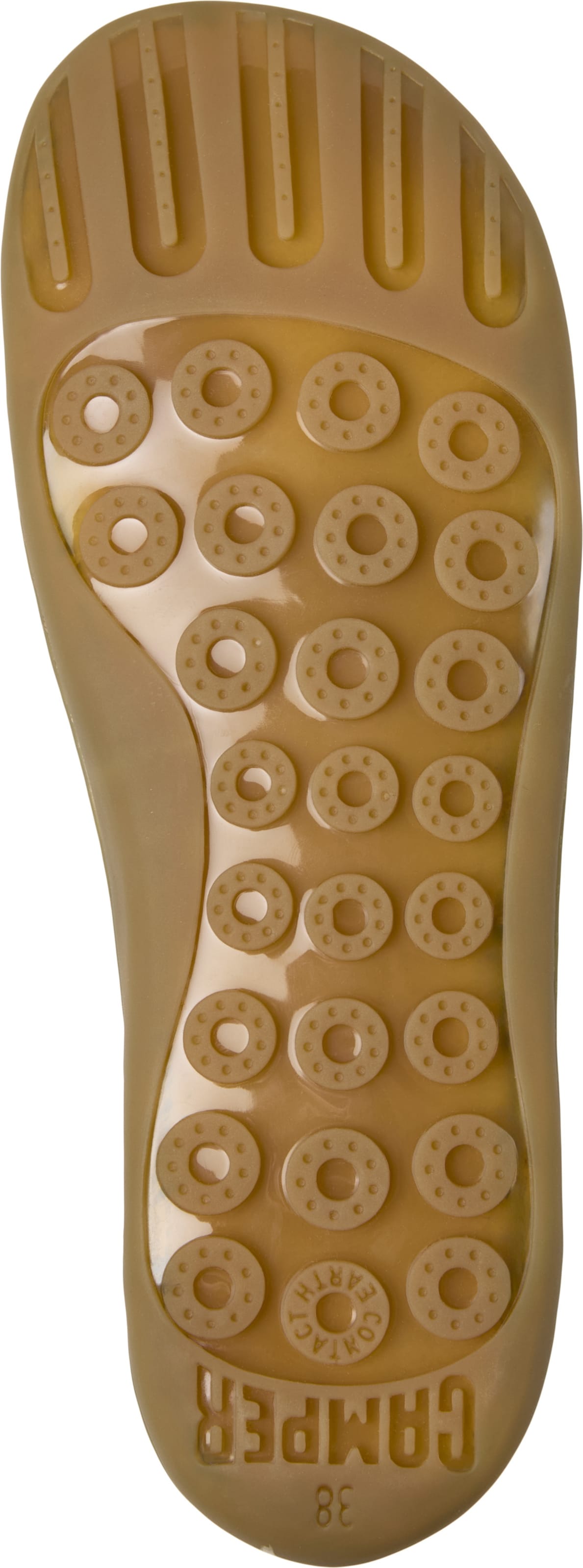 CAMPER Lace-Up Shoes 'Peu Cami' in Green