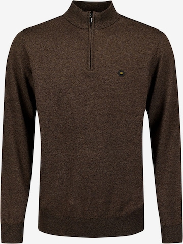 No Excess Pullover in Braun: Vorderseite