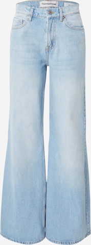 TOMORROW Wide leg Jeans 'Kersee' in Blauw: voorkant