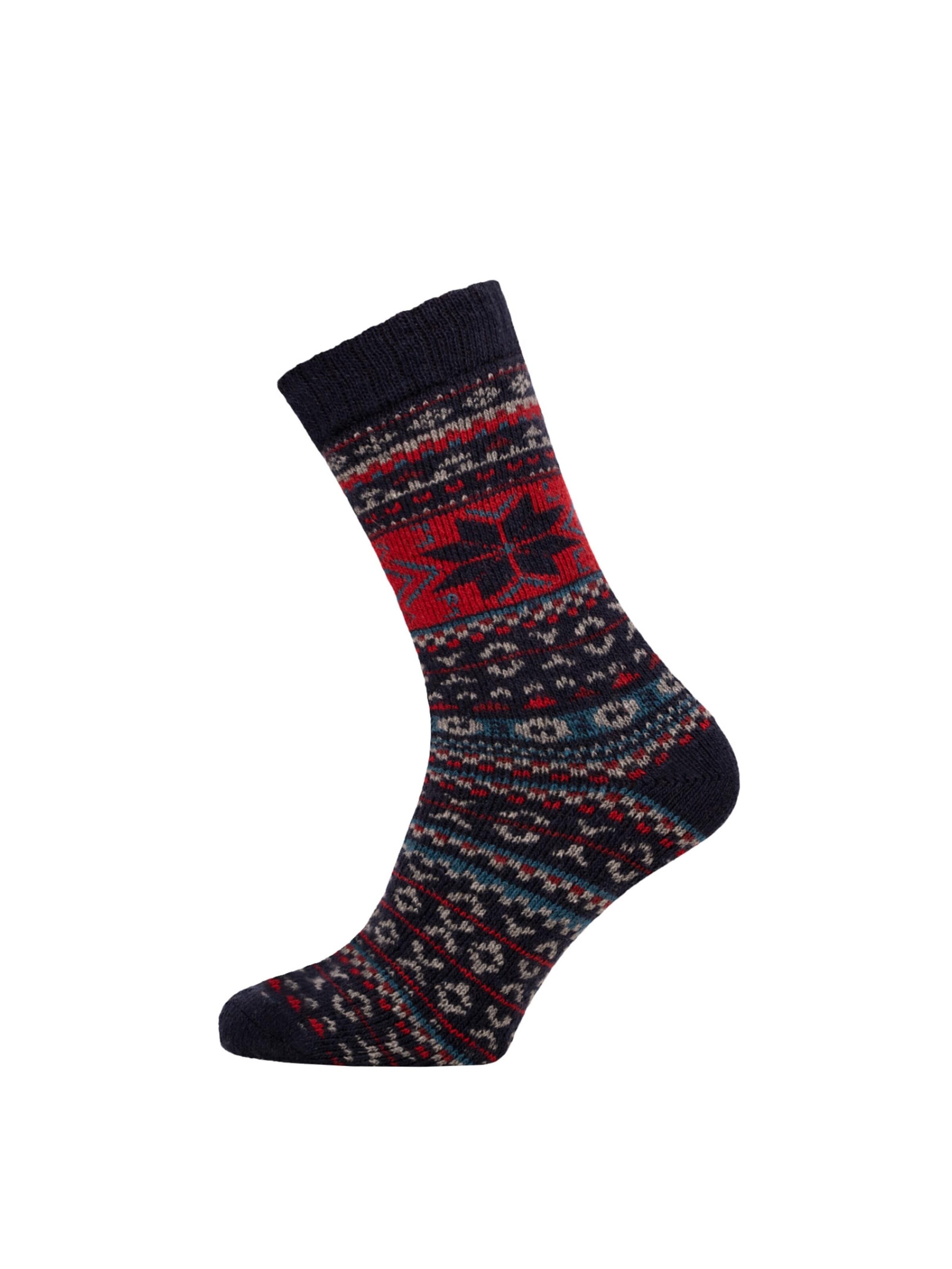 HomeOfSocks Socks 'HOS458' in Blue: front