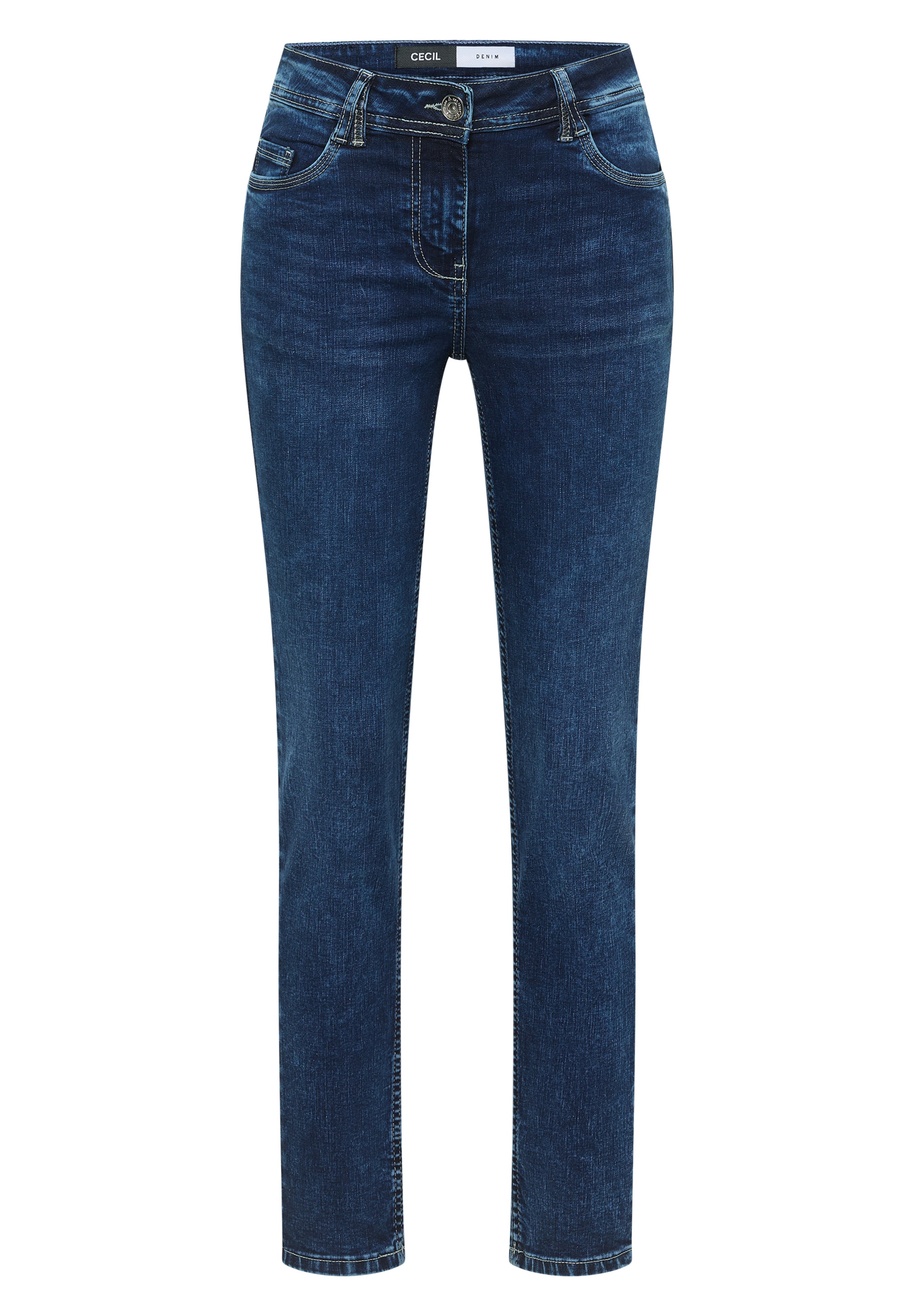 CECIL Slim fit Jeans in Blue: front