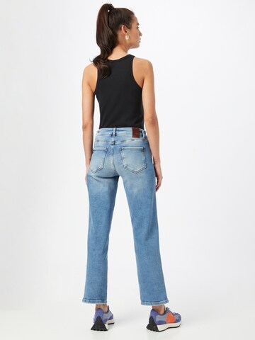 PULZ Jeans Regular Jeans 'EMMA' in Blauw