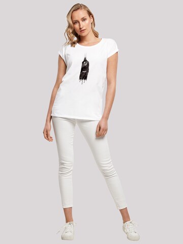 T-shirt 'DC Comics Superhelden Batman Arkham Knight Ghost' F4NT4STIC en blanc