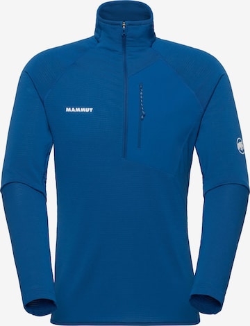 MAMMUT Athletic Sweater 'AENERGY' in Blue: front