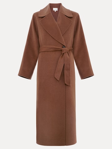 Phase Eight Between-Seasons Coat in Brown: front