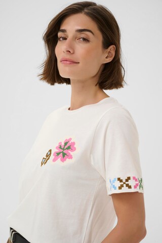 CULTURE Shirts 'Bama' i hvid