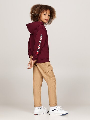 Sweat TOMMY HILFIGER en rouge