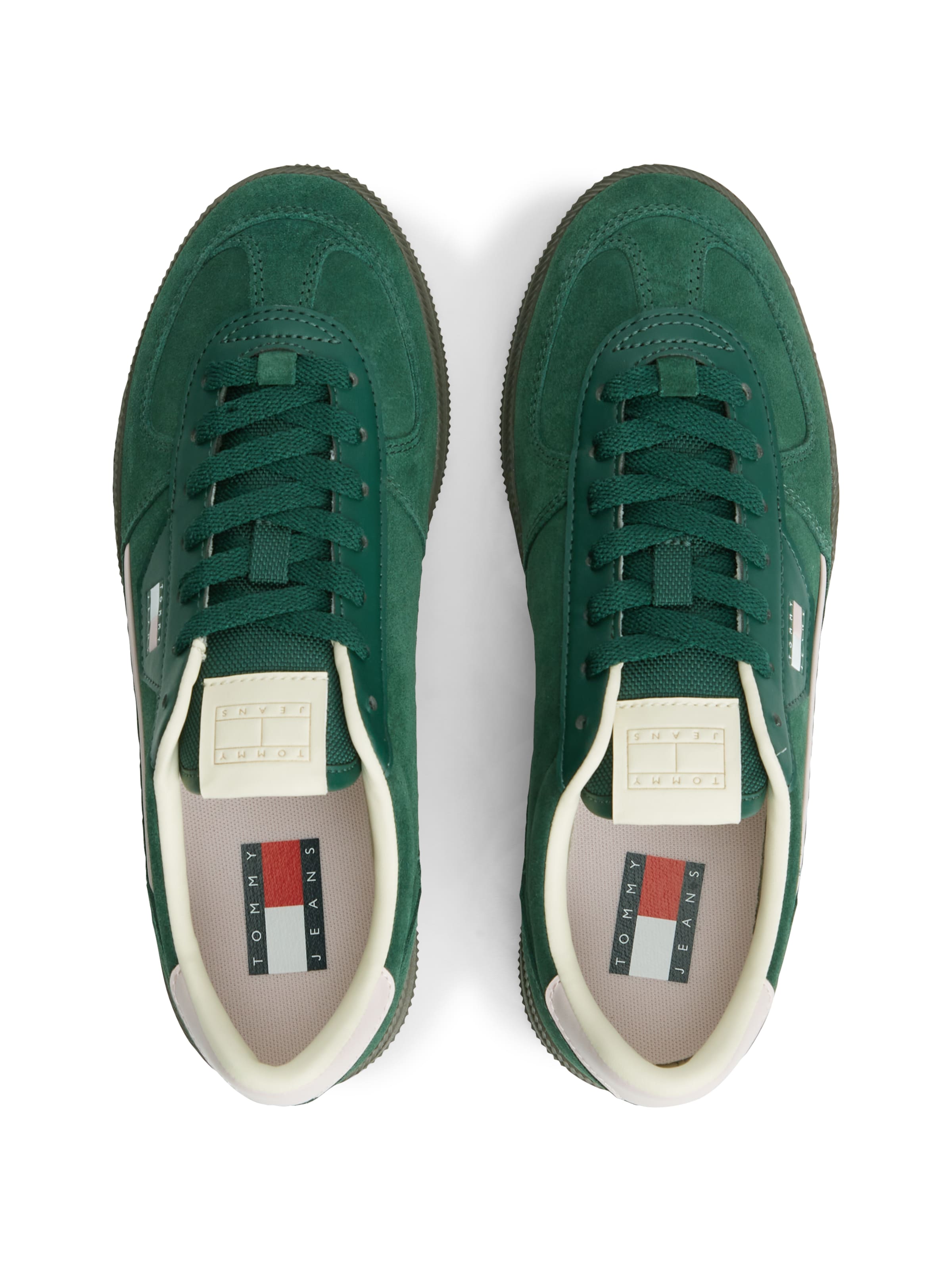 Tommy Jeans Nízke tenisky 'The Greenwich Edge' - Zelená