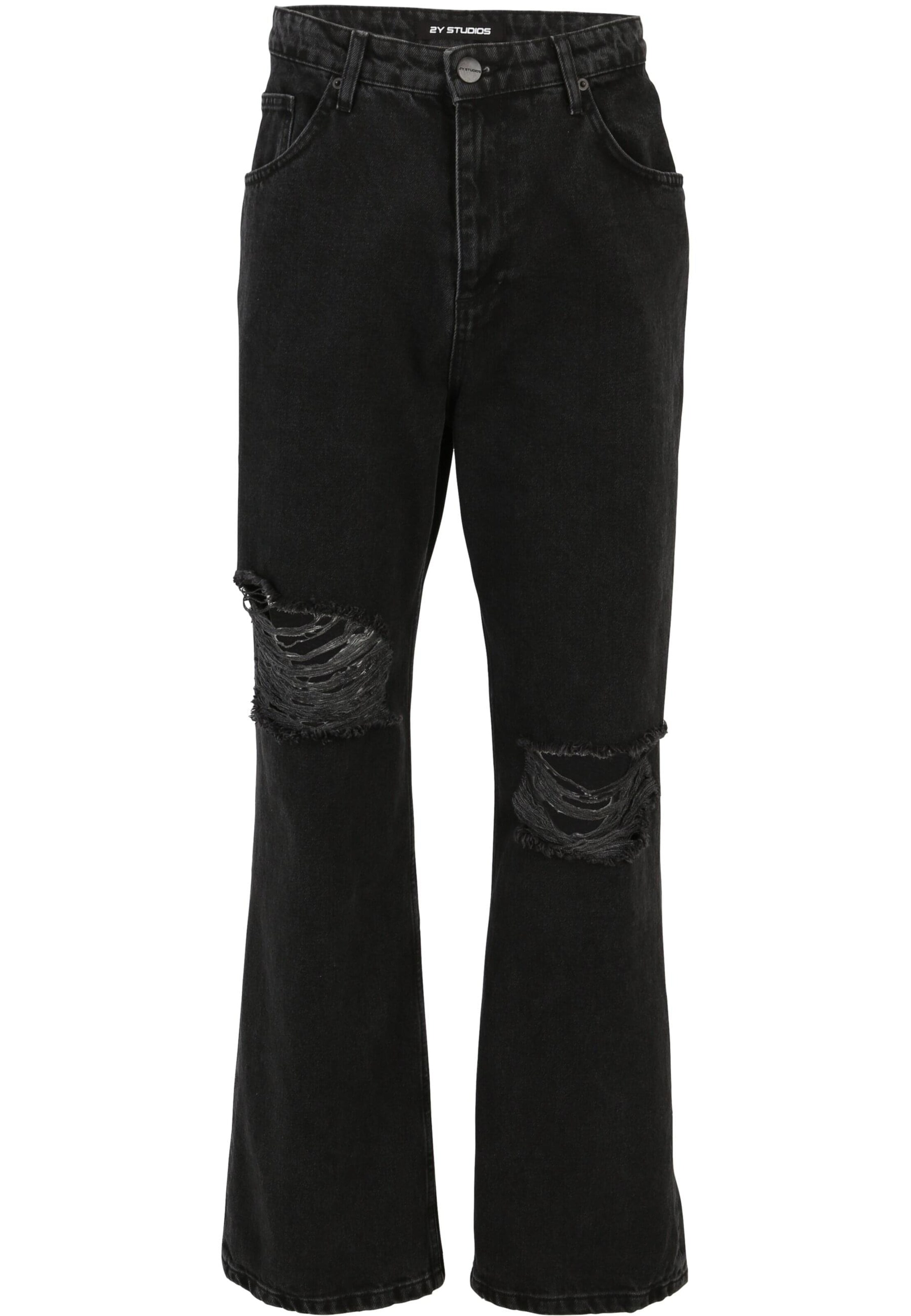 Jeans 'Anduin' di 2Y Premium in nero: frontale