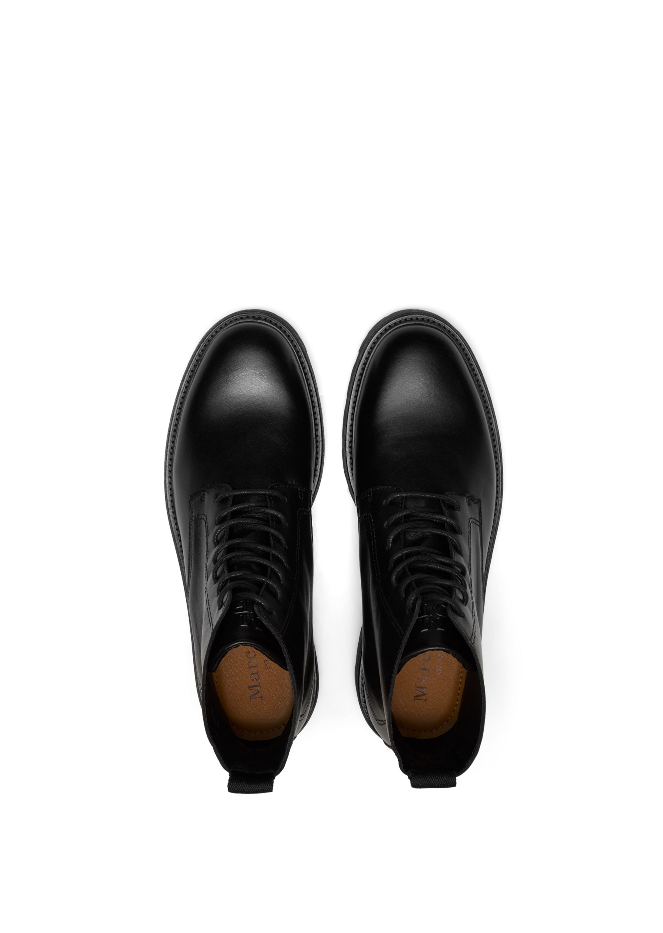 Marc O'Polo Lace-Up Boots in Black