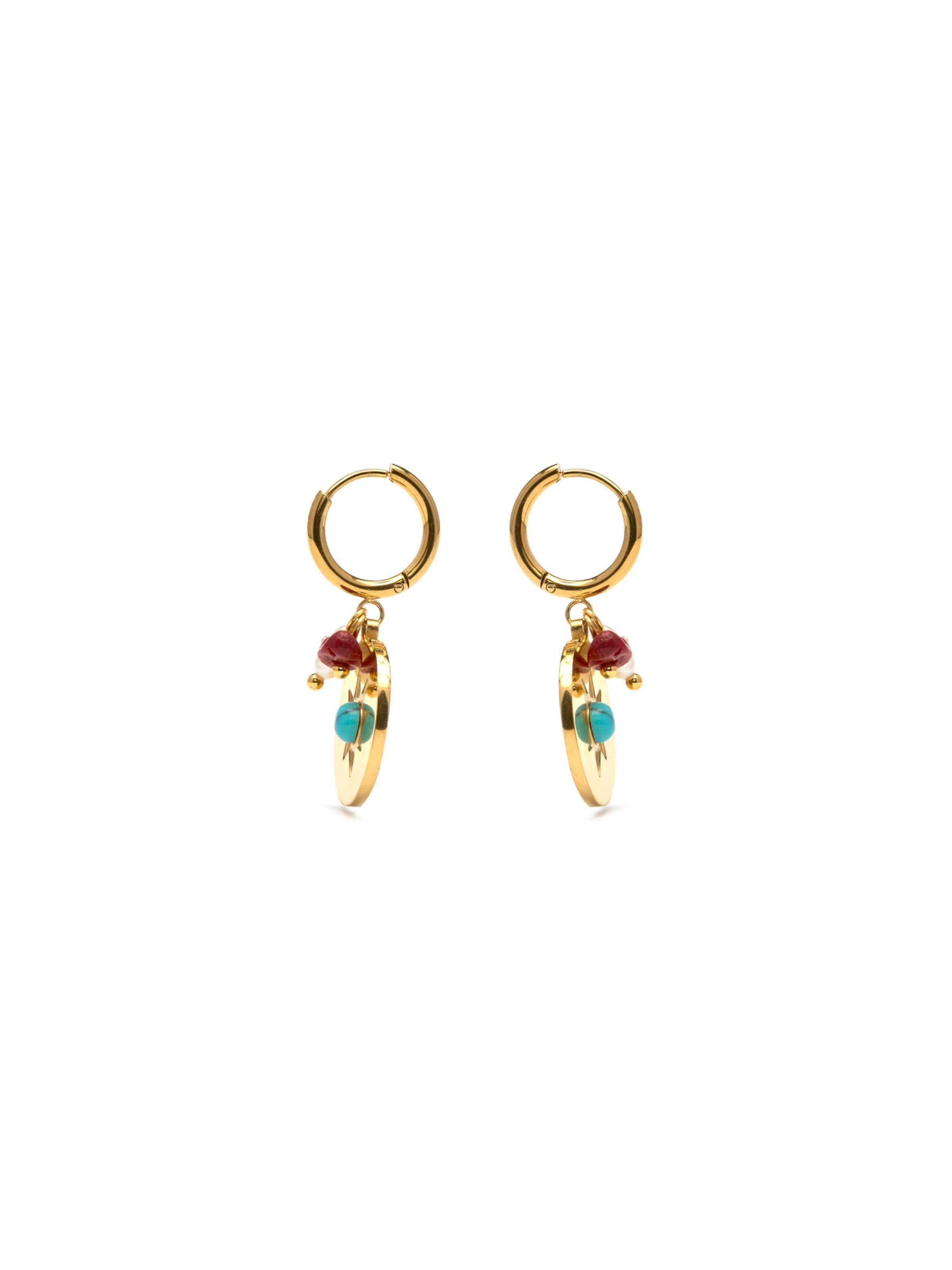 Luxenter - Pendientes 'Nakal' en oro