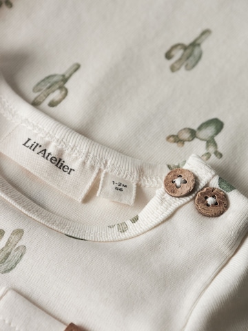 Lil'Atelier - Pijama entero/body en blanco