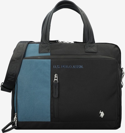 U.S. POLO ASSN. Laptoptasche 'Charles' in blau / schwarz, Produktansicht