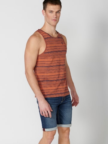 KOROSHI - Camisa em laranja: frente