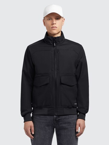 khujo Between-season jacket 'Melvin' in Black: front