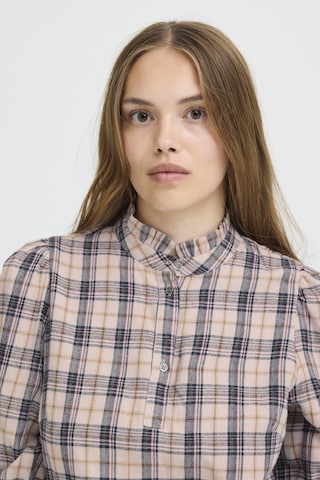 Pulz Bluse 'PZEvie' i beige