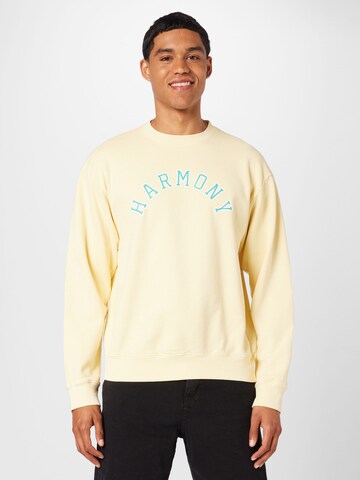 Harmony Paris - Sweatshirt 'SAEL' em amarelo: frente