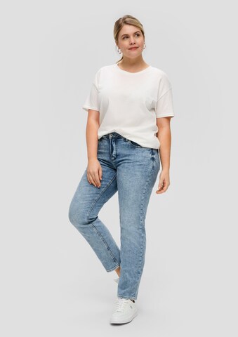 QS Slimfit Jeans in Blauw