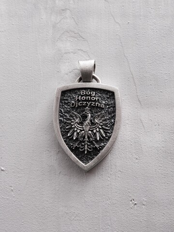 REYTEL Pendant 'BÓG HONOR OJCZYZNA' in Silver: front
