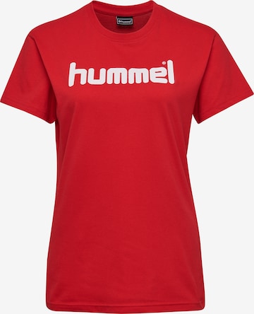 Hummel T-shirt i röd: framsida