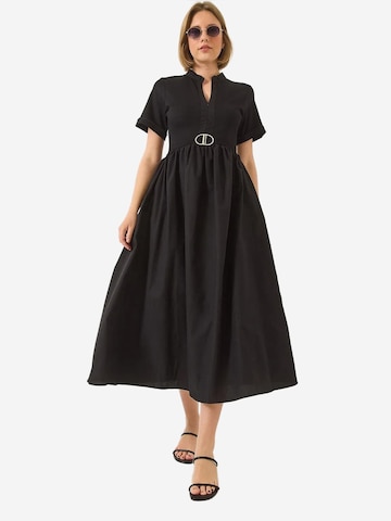 Bianco Lucci Dress in Black: front