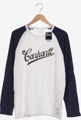 Carhartt WIP Langarmshirt L in Weiß: predná strana