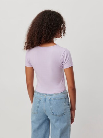 LeGer by Lena Gercke Shirt 'Aurelia' in Purple