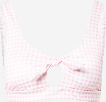 Hunkemöller Bustier Bikinitop in Pink: predná strana