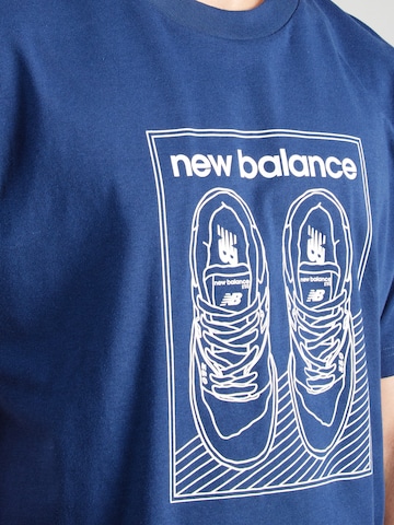 Maglietta '550' di new balance in blu