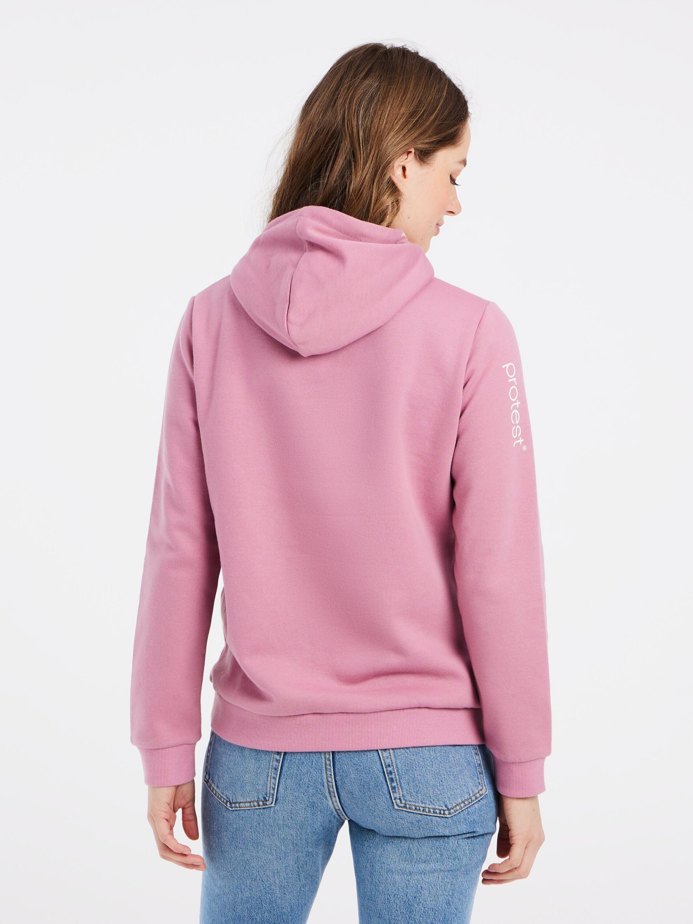 PROTEST Sweater 'CLASSIC LOGO HOODY' in Purple