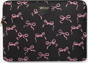 Sac d’ordinateur portable 'Daily' Wouf en noir : devant