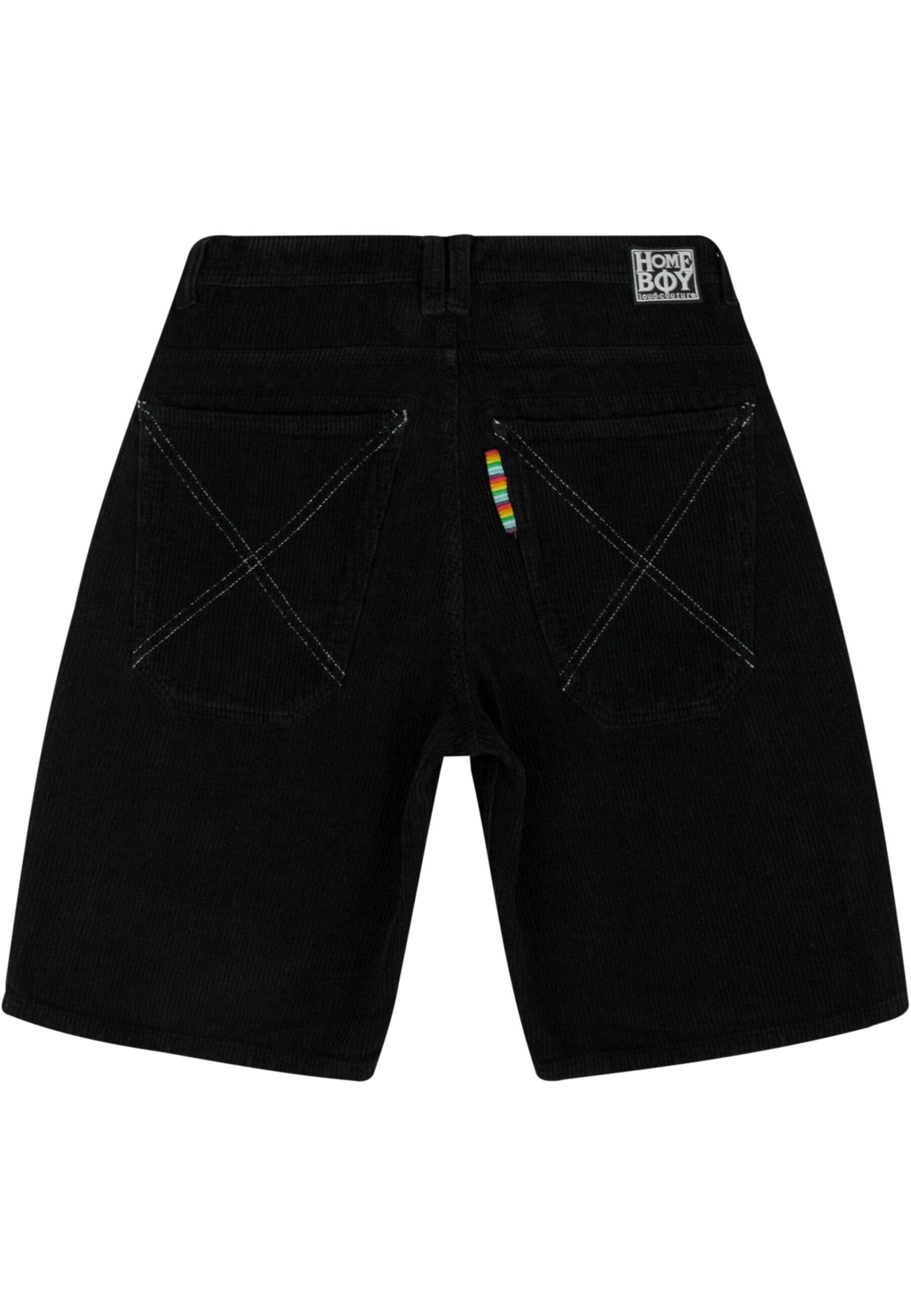 HOMEBOY Wide leg Trousers in Black