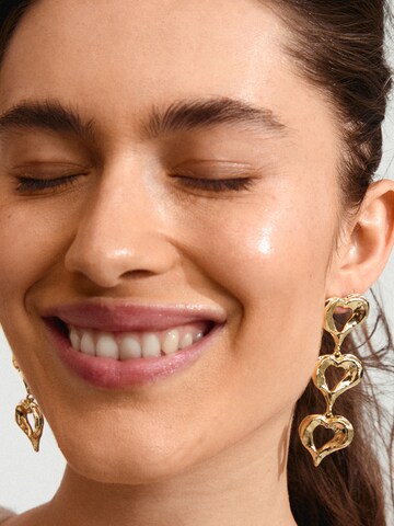 Pilgrim Earrings 'Tide' in Gold