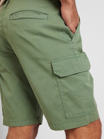 Regular Pantalon cargo QS en vert