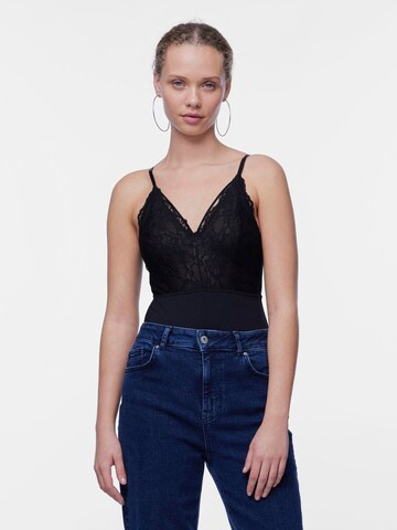 PIECES Shirtbody‌ in Schwarz