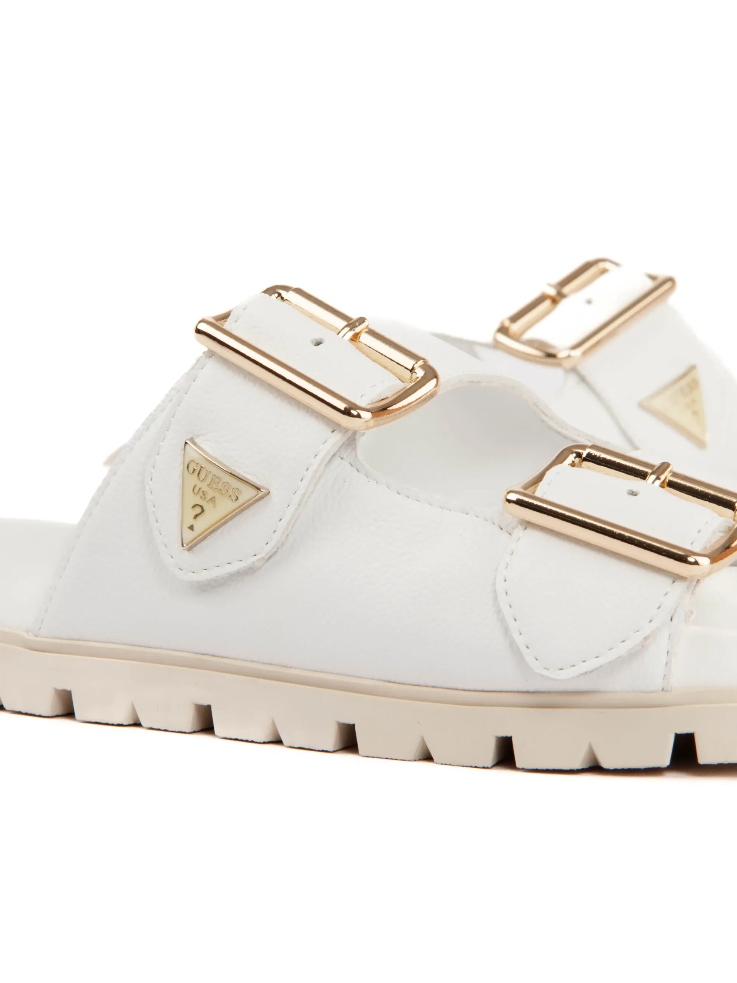 GUESS Strand-/badschoen 'Signature' in Wit