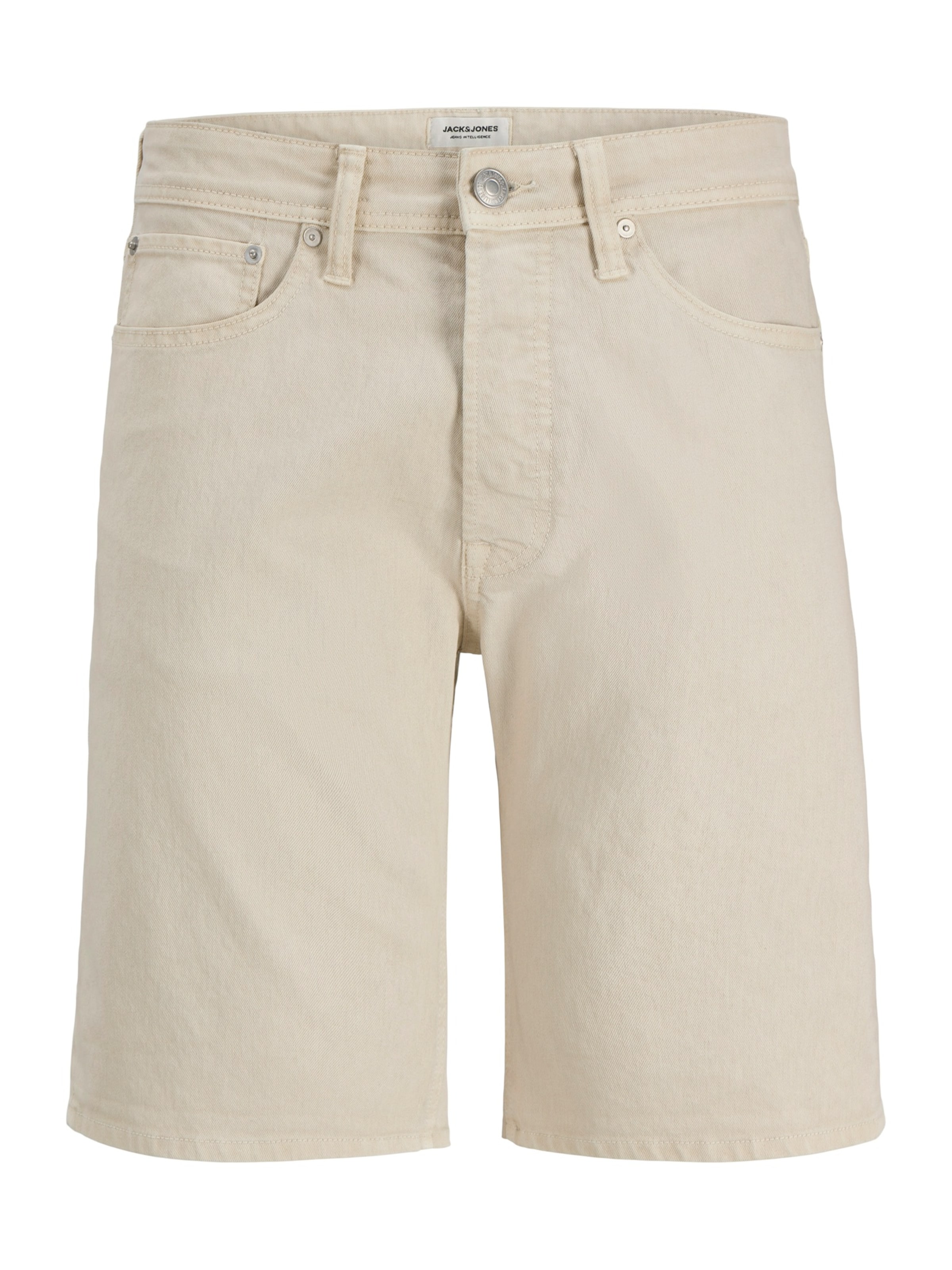 JACK & JONES Kavbojke 'JJIRICK JJORIGINAL' | bež barva: sprednja stran