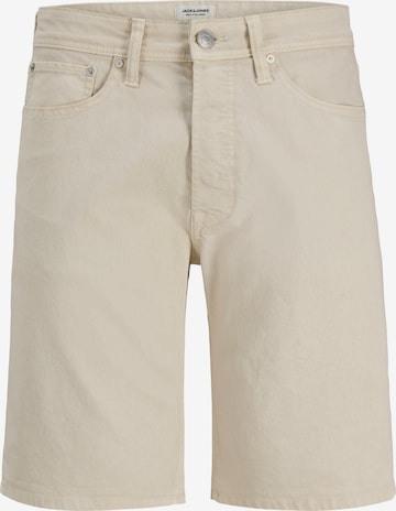 JACK & JONES Kavbojke 'JJIRICK JJORIGINAL' | bež barva: sprednja stran