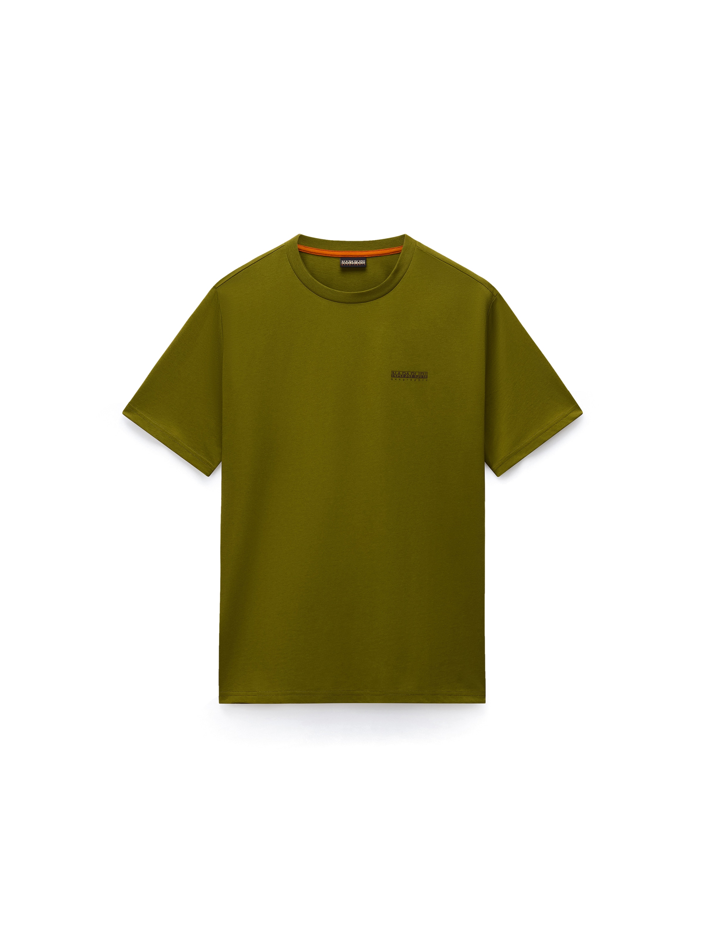 Tricou 'S-Yose' de la NAPAPIJRI pe verde: față