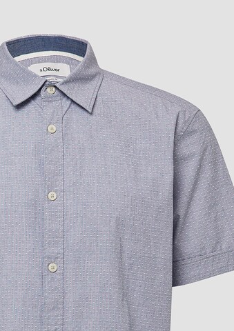 s.Oliver Regular Fit Hemd in Blau