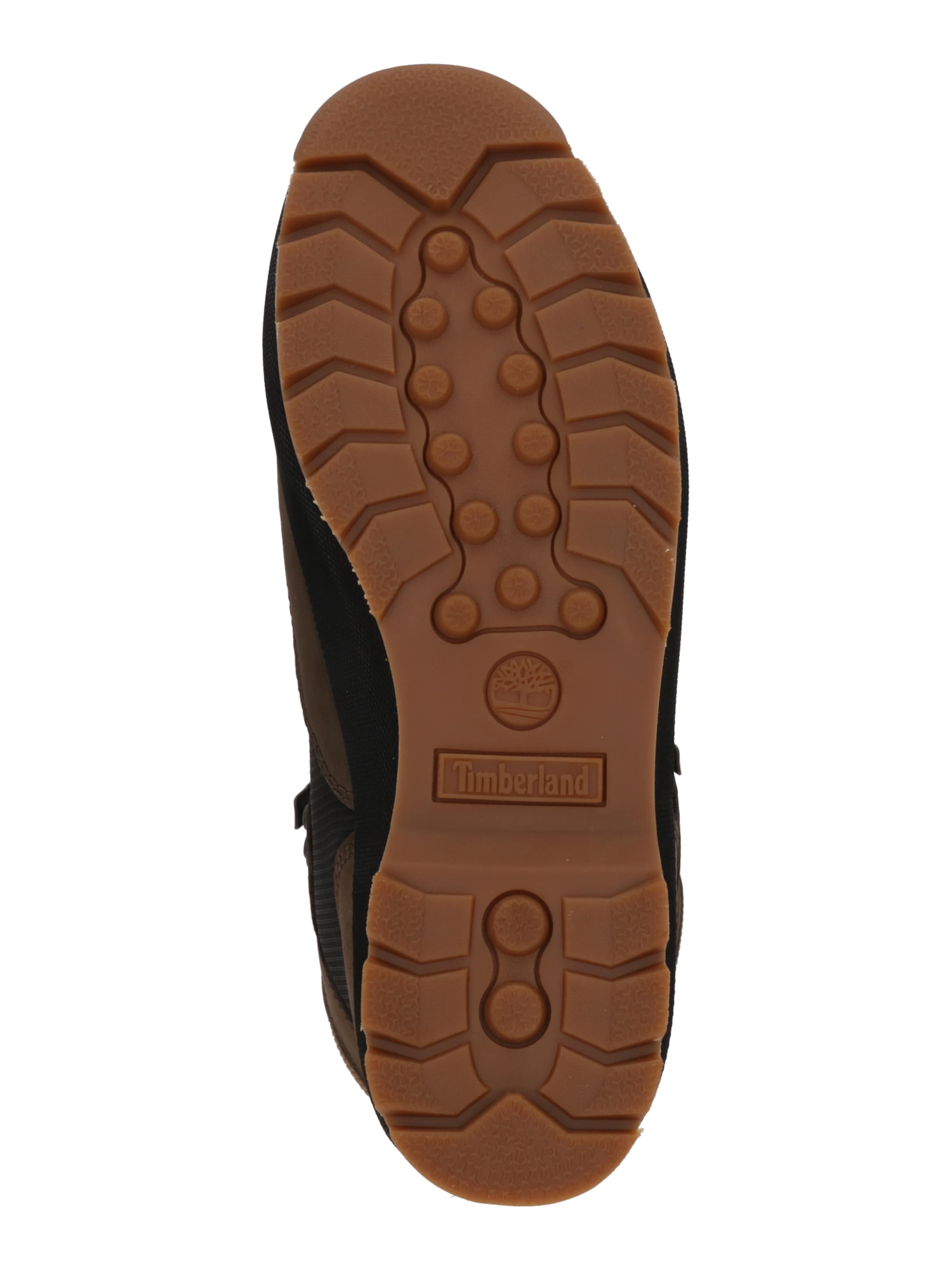 TIMBERLAND Боти с връзки в кафяво