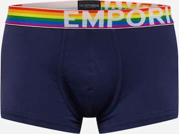 Emporio Armani Boxerky – modrá: přední strana