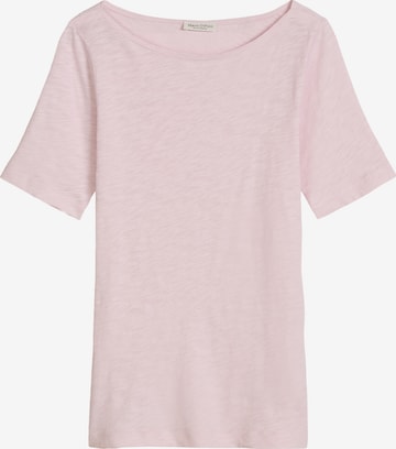 T-shirt Marc O'Polo en rose : devant