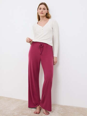 TRIUMPH Pajama pants ' Mix & Match ' in Red