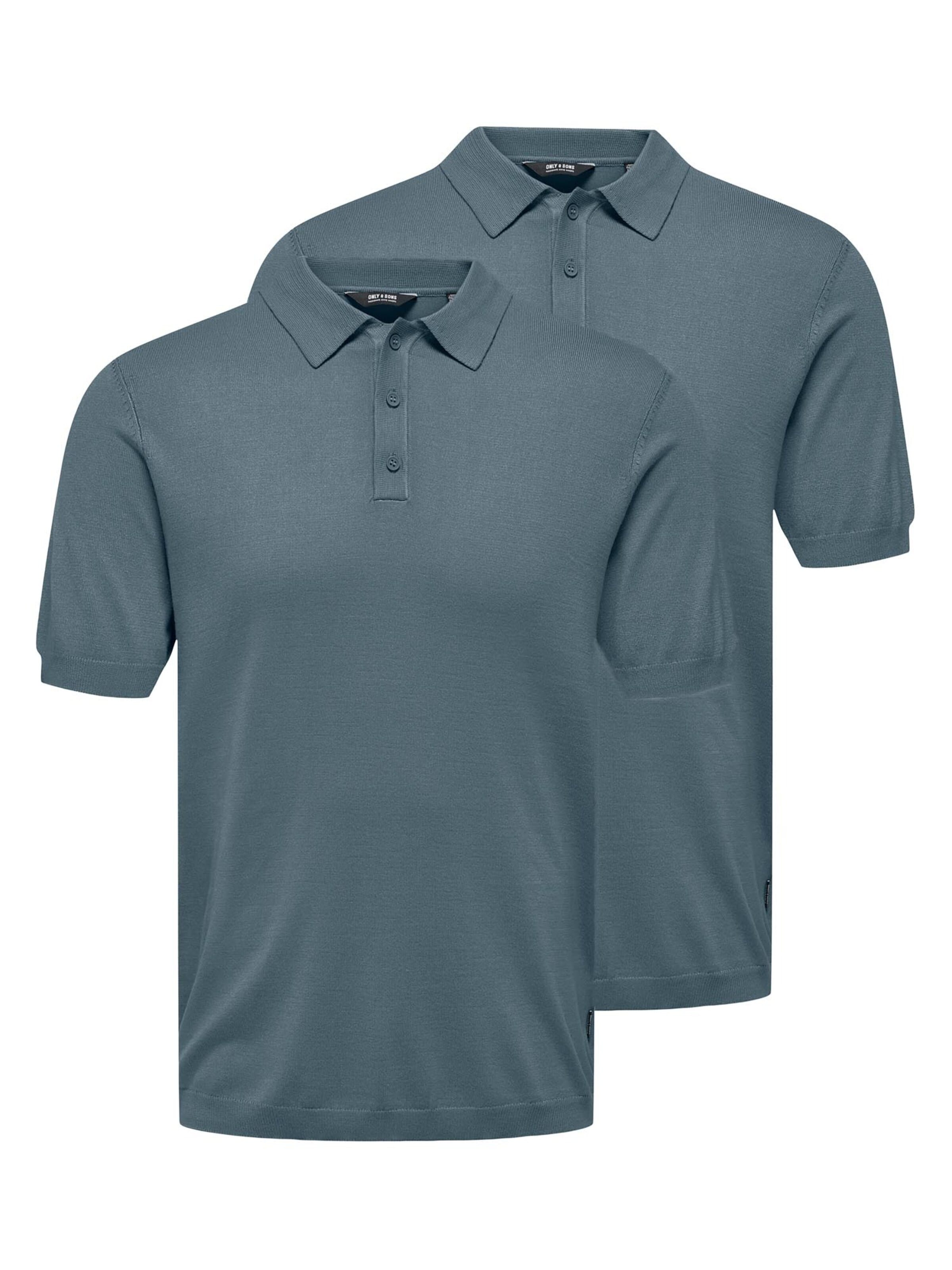 Only & Sons Shirt 'Wyler' in Blue: front