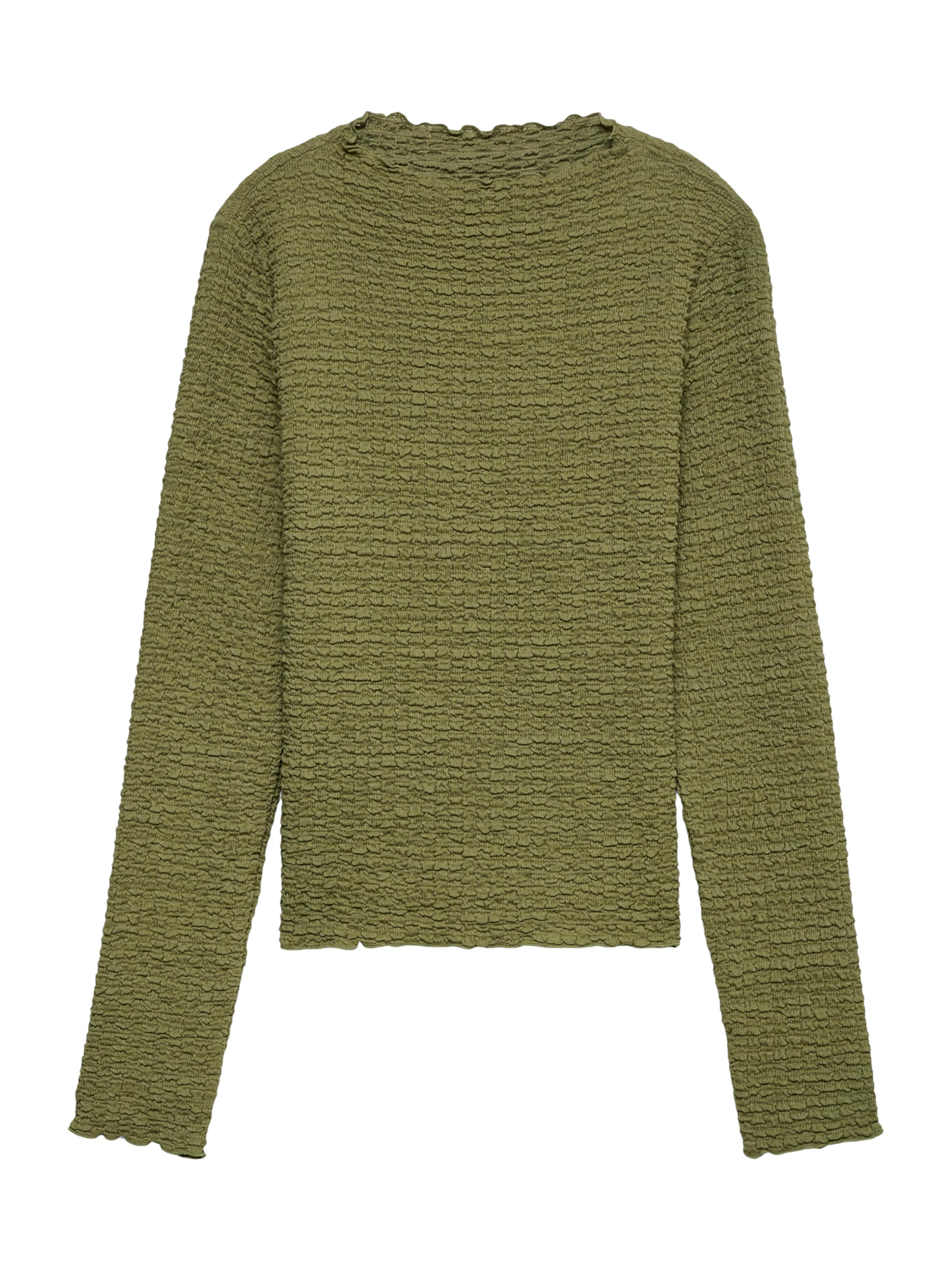 VERO MODA Shirt 'VMZIA' in Green: front