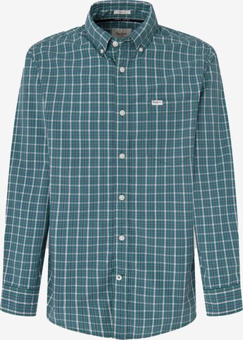 Pepe Jeans Regular fit Button Up Shirt ' PATTON ' in Green: front