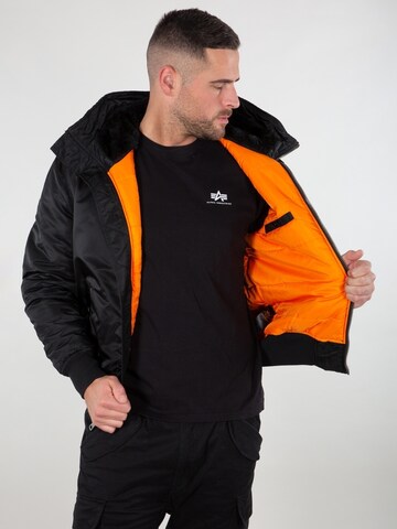 Giacca di mezza stagione 'MA-1' di ALPHA INDUSTRIES in nero