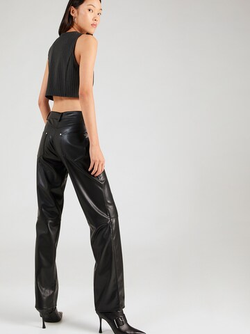 Regular Pantalon Warehouse en noir