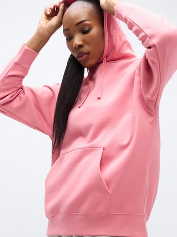 Hanorac sport 'ESS' de la PUMA pe roz